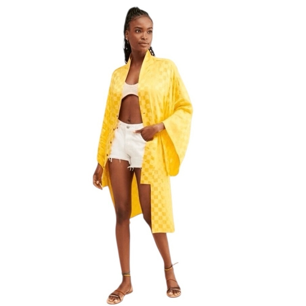 Free People x Jen’s Pirate Booty - Breeze Court Duster Kimono Dress Sz M/L